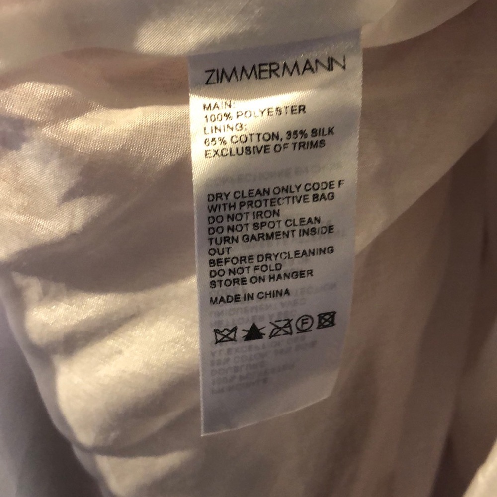 Zimmermann Pink Floral Midi Dress - Picture 6 of 10